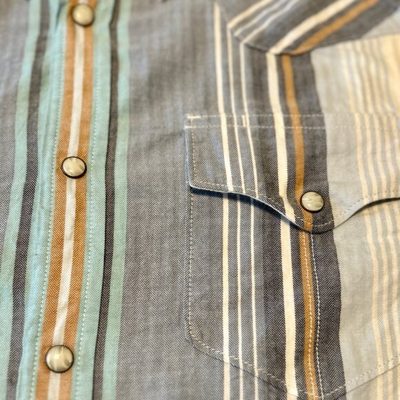 TECOVAS PEARL SNAP STRIPED WESTERN SHIRT - Picture 3 of 5